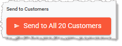 Image showing the Send to Customers button of the Bulk SMS page in the  system's Back End.