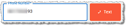 Image showing the Phone field in the electronic journal page of the  system's back end.
