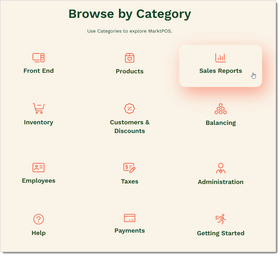 Image showing the categories of the system and the Knowledge Base.